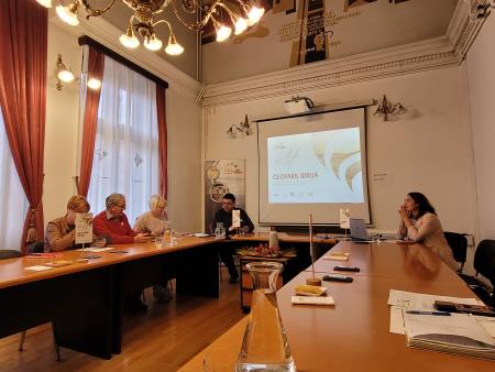Novinarska konferenca ob 10. obletnici delovanja Geoparka Idrija
